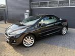 Peugeot 207 CC 1.6 VTi Noir & Blanc, Clima, Cruise, leder, A, Voorwielaandrijving, Gebruikt, Zwart, 4 cilinders