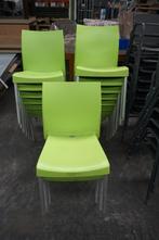 Pedrali kunststof stapelstoelen, kantinestoelen stoelen, Kunststof, Gebruikt, Overige kleuren, Ophalen of Verzenden