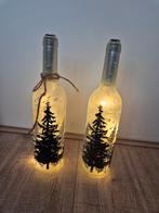 Sier flessen met licht erin, Ophalen of Verzenden, Zo goed als nieuw