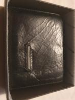 Wallet in Black leather, Ophalen of Verzenden, Zwart