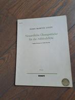Neuzeitliche Ubungsstücke für  die Altblöckflöte, Ophalen of Verzenden, Gebruikt, Les of Cursus, Klassiek