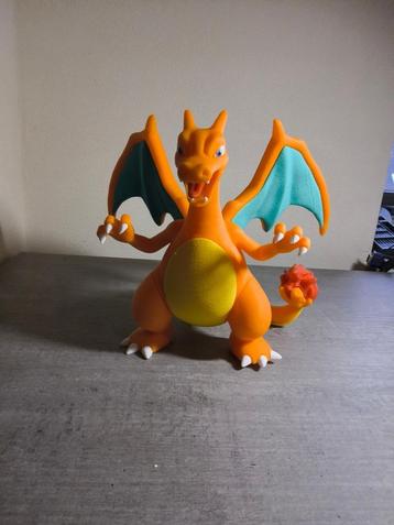 3D-geprint Charizard beeld – 25 cm hoog / 31 cm breed beschikbaar voor biedingen