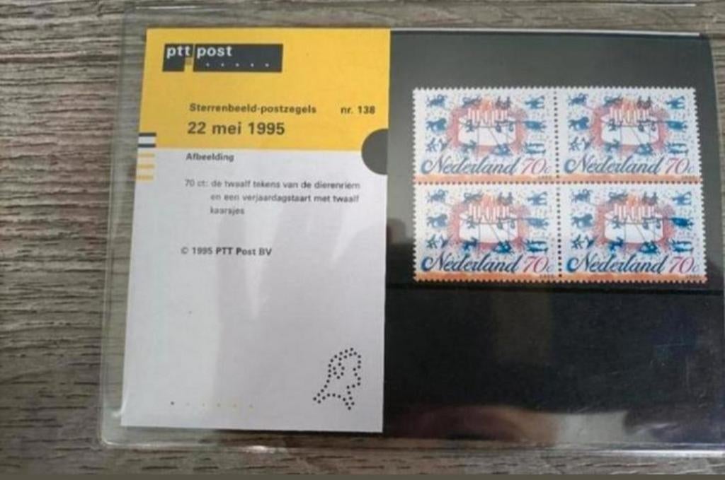 📮postzegelmapje 138: sterrenbeeldpostzegels, Verzenden, Na 1940, Postfris