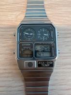 Citizen Ana-Digi Temp Horloge, Staal, Met bandje, Ophalen of Verzenden, Onbekend