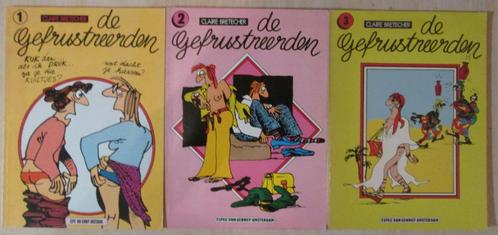 De gefrustreerden 1 t/m 3 (SC), Boeken, Stripboeken, Zo goed als nieuw, Meerdere stripboeken, Ophalen of Verzenden