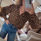 Panter blouse Loavies maat S (nieuw met kaartje), Ophalen of Verzenden, Nieuw, Maat 38/40 (M), Bruin