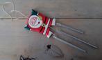 Vintage mini kerst windgong met kerstman van hout, Ophalen of Verzenden, Zo goed als nieuw
