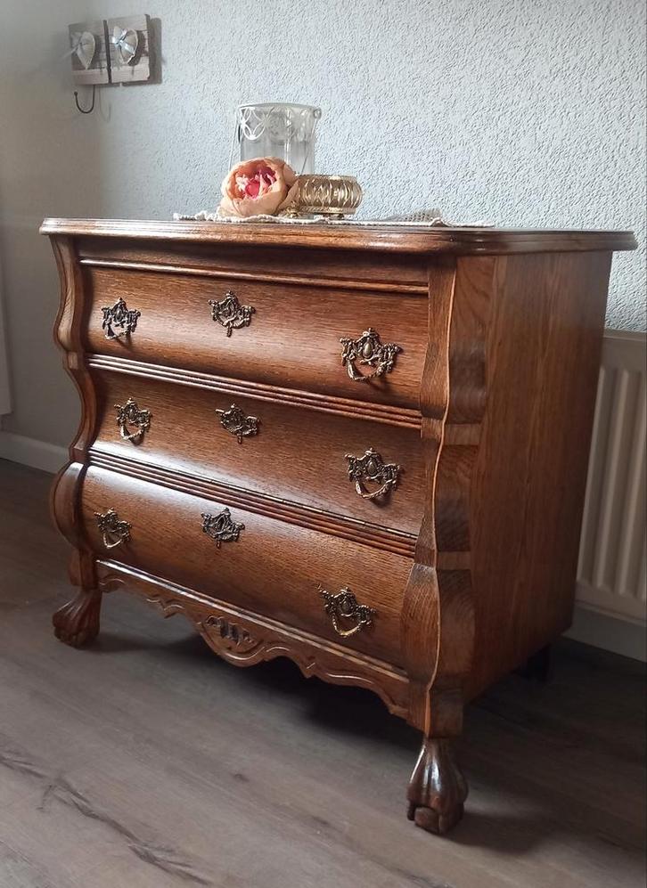 Ladekastje / buikkastje met kleplade, Huis en Inrichting, Kasten | Ladekasten, Gebruikt, Minder dan 100 cm, 50 tot 100 cm, 25 tot 50 cm