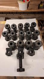 15 stuks stelpoten 15 cm zwart, Ophalen