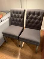 2 eetkamerstoelen, Huis en Inrichting, Stoelen, Ophalen, Gebruikt, Twee, Landelijk