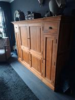 Tv/opbergkast teakhout, Ophalen of Verzenden, Zo goed als nieuw, 25 tot 50 cm, Teakhout