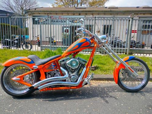 oranje Chopper te koop - Saxon Warlord 1600cc, Motoren, Motoren | Harley-Davidson, Bedrijf, Chopper, meer dan 35 kW, 2 cilinders