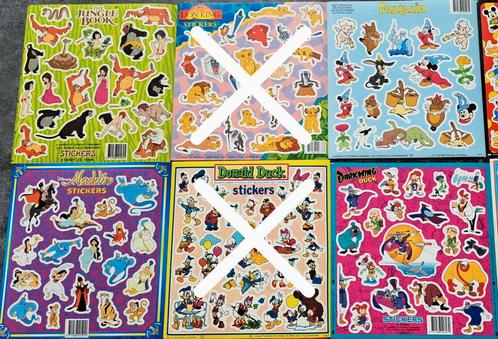 Disney Stickers collector items (onaangetast), Verzamelen, Disney, Nieuw, Overige typen, Ophalen of Verzenden