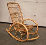 Prachtige vintage 60'er jaren rotan schommelstoel, Ophalen of Verzenden, Zo goed als nieuw, Minder dan 75 cm, 50 tot 75 cm
