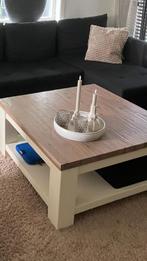 Lizzano Salontafel afmeting 90 x 90 x 46 cm, Huis en Inrichting, Gebruikt, 50 tot 100 cm, Minder dan 50 cm, Rechthoekig