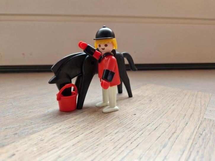 Playmobil Paardrijder 3326 (retro), Kinderen en Baby's, Speelgoed | Playmobil, Gebruikt, Complete set, Ophalen of Verzenden