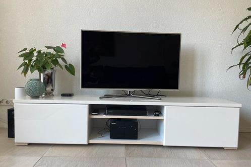 Hoogglans tv meubel., Huis en Inrichting, Kasten | Televisiemeubels, Gebruikt, Minder dan 100 cm, 150 tot 200 cm, 25 tot 50 cm