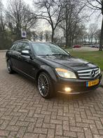 Mercedes-Benz C-Klasse 2.2 CDI C220 Estate AUT 2007 Zwart, Auto's, Mercedes-Benz, Automaat, 1800 kg, Stationwagon, Diesel