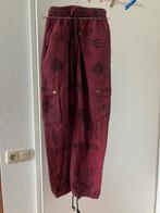 Donkerrode alternatieve broek, Kleding | Dames, Ophalen of Verzenden, Zo goed als nieuw