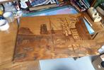 Rotterdam, Blaak 1930 - Houten plank en alles ingeplakt met, Verzenden