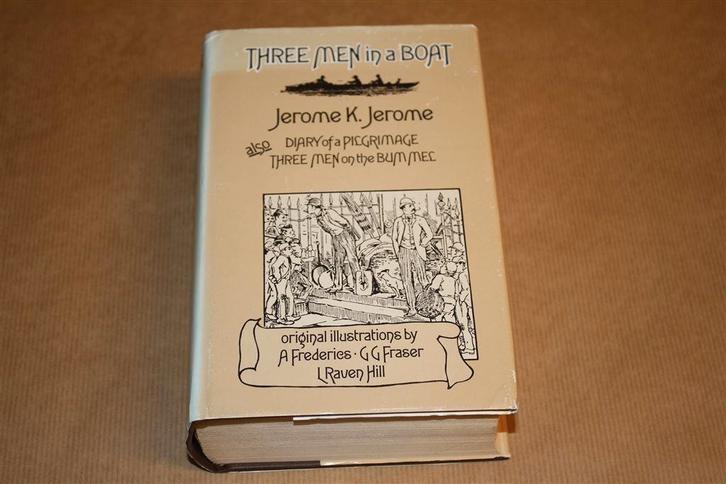 Three Men in a Boat. Jerome K. Jerome., Boeken, Literatuur, Gelezen, Ophalen of Verzenden