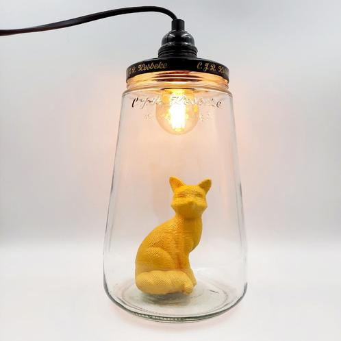 Kinderkamerlamp | Kesbekelamp met ijsbeer, konijn of vosje, Kinderen en Baby's, Kinderkamer | Inrichting en Decoratie, Nieuw, Lamp