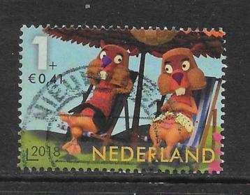2018, Kinderzegel Fabeltjeskrant, Gebr Bever [3694e] (K0910) beschikbaar voor biedingen