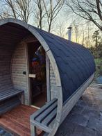 Sauna barrel Compleet met Harvia M3 houtkachel, Ophalen of Verzenden, Nieuw, Fins of Traditioneel, Complete sauna