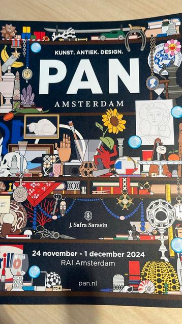 2 toegangskaarten PAN Amsterdam 24 nov-1 dec 2024 beschikbaar voor biedingen