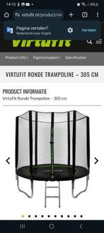 Virtufit trampoline 3,5 meter, Kinderen en Baby's, Speelgoed | Buiten | Trampolines, Nieuw, Ophalen of Verzenden