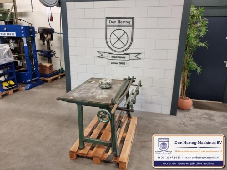 Slagschaar 1020x1mm knipschaar knipbank valschaar plaatwerk, Doe-het-zelf en Verbouw, Gereedschap | Overige machines, Gebruikt