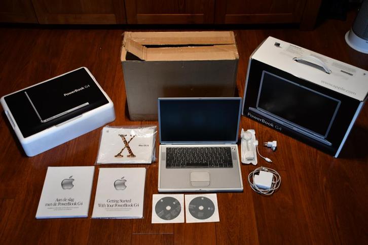 Apple Macintosh PowerBook G4 Titanium PowerPC, Computers en Software, Vintage Computers, Ophalen