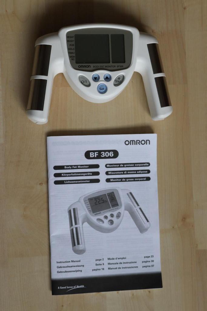 OMRON BODY FAT MONITOR BF306, Sport en Fitness, Gezondheidsproducten en Wellness, Nieuw, Overige typen, Ophalen of Verzenden