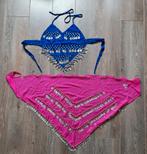 Buik danseres. Heupband & topje. Topje maat S, Carnaval, Nieuw, Ophalen of Verzenden, Kleding
