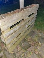 Stevige houten pallet, Doe-het-zelf en Verbouw, Hout en Planken, Ophalen, Gebruikt, 50 mm of meer, Pallet