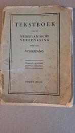 Nederlandsche Vereniging voor den Volkszang, Verzenden