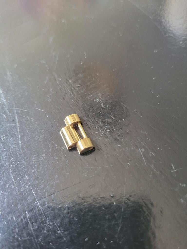 Rolex Schakel Geneve 18k Goud, Ophalen of Verzenden, Goud, Overige merken