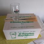 Nieuw Heineken bierglazen in doos en dienblad., Verzamelen, Ophalen, Nieuw