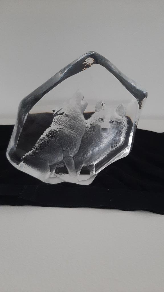 Mats Jonasson Wolf Design, Antiek en Kunst, Antiek | Glas en Kristal, Ophalen of Verzenden