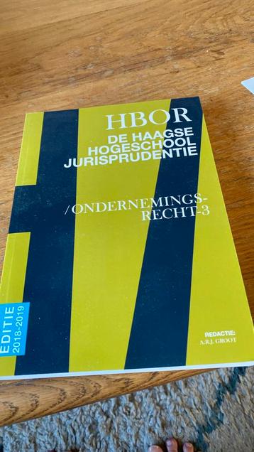 Hbor hhs jurisprudentie ondernemingsrecht 3 beschikbaar voor biedingen