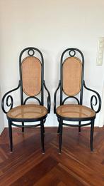 2 Originele Thonet stoelen 207RF lange Jan met leuning, Ophalen