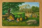 Wandbord John Deere, Ophalen of Verzenden, Nieuw