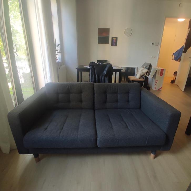Bank IKEA Landskrona - tot 30-10 ophalen!, Huis en Inrichting, Banken | Bankstellen, Zo goed als nieuw, Rechte bank, Tweepersoons