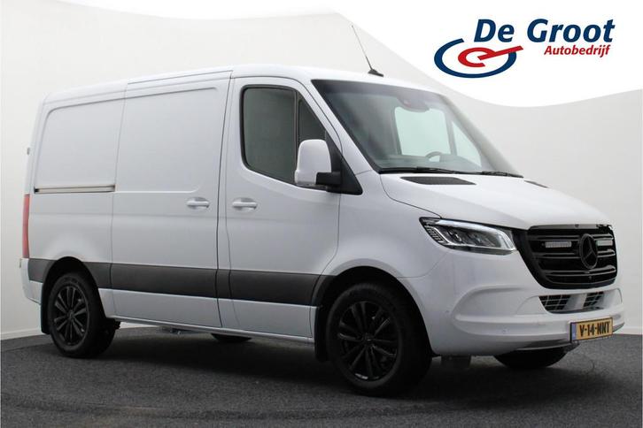 Mercedes-Benz Sprinter 317 CDI Automaat L1H1 Leer, 360 Cam, Auto's, Bestelauto's, Bedrijf, Te koop, 360° camera, ABS, Adaptive Cruise Control