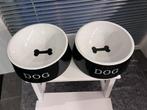Twee hondenvoer-/waterbakken., Ophalen of Verzenden, Zo goed als nieuw