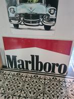 Groot Marlboro reclamebord, Ophalen, Gebruikt, Reclamebord