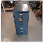 Vintage ladekastje - A4 ladekast - industriële kast, Gebruikt, Ophalen of Verzenden