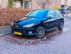 Peugeot 206 1.4 2009 Zwart LPG/BENZINE AIRCO CRUISECONTROL, Auto's, Voorwielaandrijving, Zwart, Origineel Nederlands, Handgeschakeld