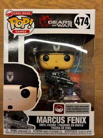 Funko Pop! Games - Marcus Fenix #474 beschikbaar voor biedingen