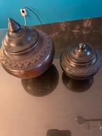 Decoratieve houten potjes - groot en klein, Ophalen